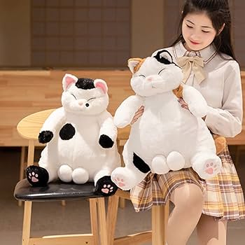 Amazon.co.jp: ぬいぐるみ 特大 ネコ 抱き枕 動物 大きい 猫ぬいぐるみ